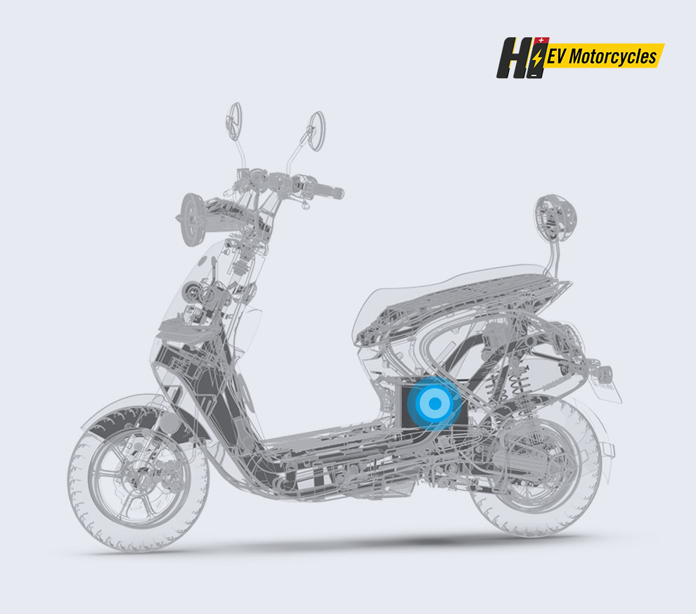 จักรยานยนต์ไฟฟ้า AIMA Macarons มอเตอร์ไซค์ไฟฟ้ารุ่นใหม่ มอเตอร์ BOSCH 1200W จดทะเบียนได้/ผ่อนได้ 24 งวด