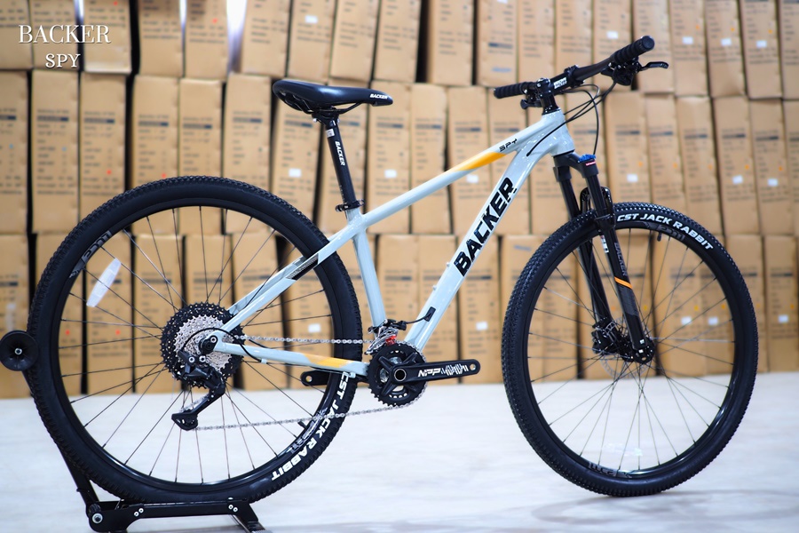 BACKER SPY จักรยานเสือภูเขา เฟรมอลูมิเนียม เกียร์ SHIMANO Deore 2*11 speed โช๊คลม ล้อ 29 NEW 2023