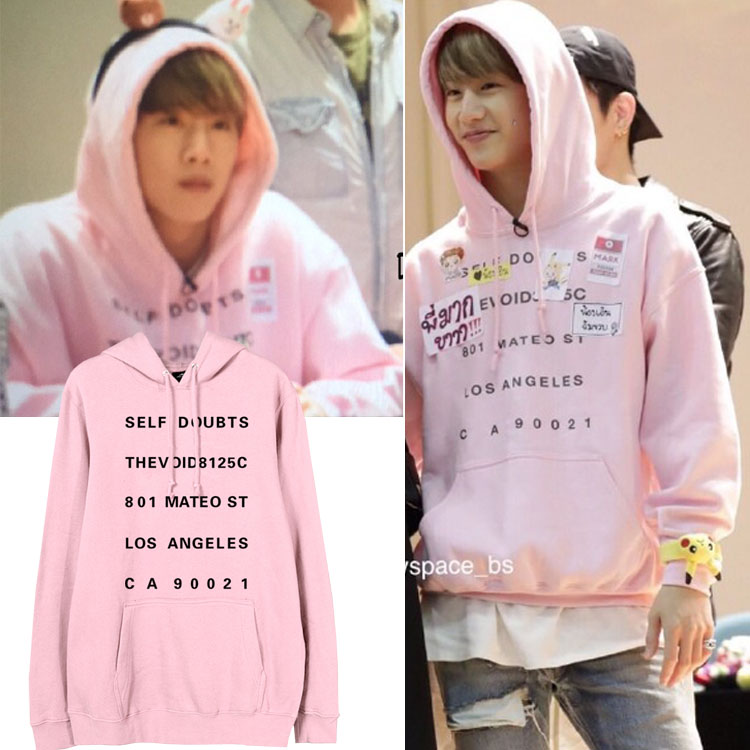 เสื้อฮู้ด (Hoodie) Self Doubts แบบ Mark