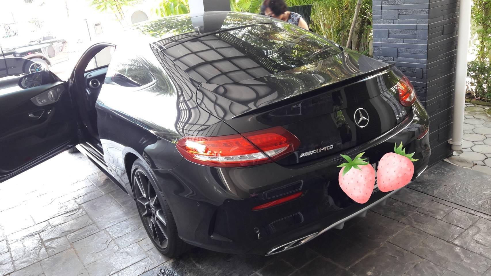 สั่งตัดพรมรถยนต์ Benz C43 Coupe เข้ารูป