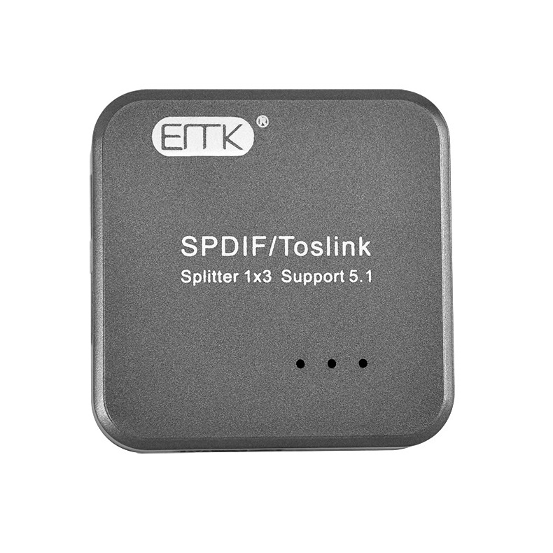 ขาย ERTK Optical Splitter แบบเข้า 1 ออก 3 หัว รองรับ 5.1