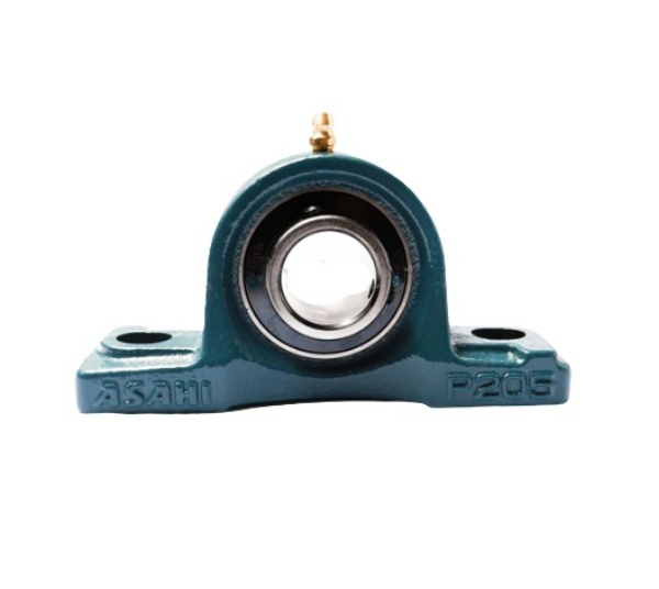ตลับลูกปืนตุ๊กตา หมอนบล็อกแบริ่ง รูเพลา 1 นิ้ว (8หุน) ASAHI อาซาฮี รุ่น UCP205-16 Pn.A211-0060 (แท้) ##