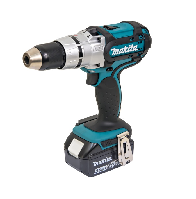 สวิทช์ สว่านกระแทกไร้สาย Makita DHP454RFE [#6] Pn.650693-9 (แท้) ##