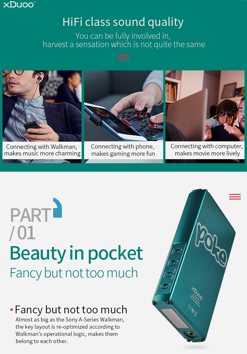 ขาย Xduoo XD10 สุดยอด DAC & AMP ระดับเรือธง รองรับ Smartphone , Computer