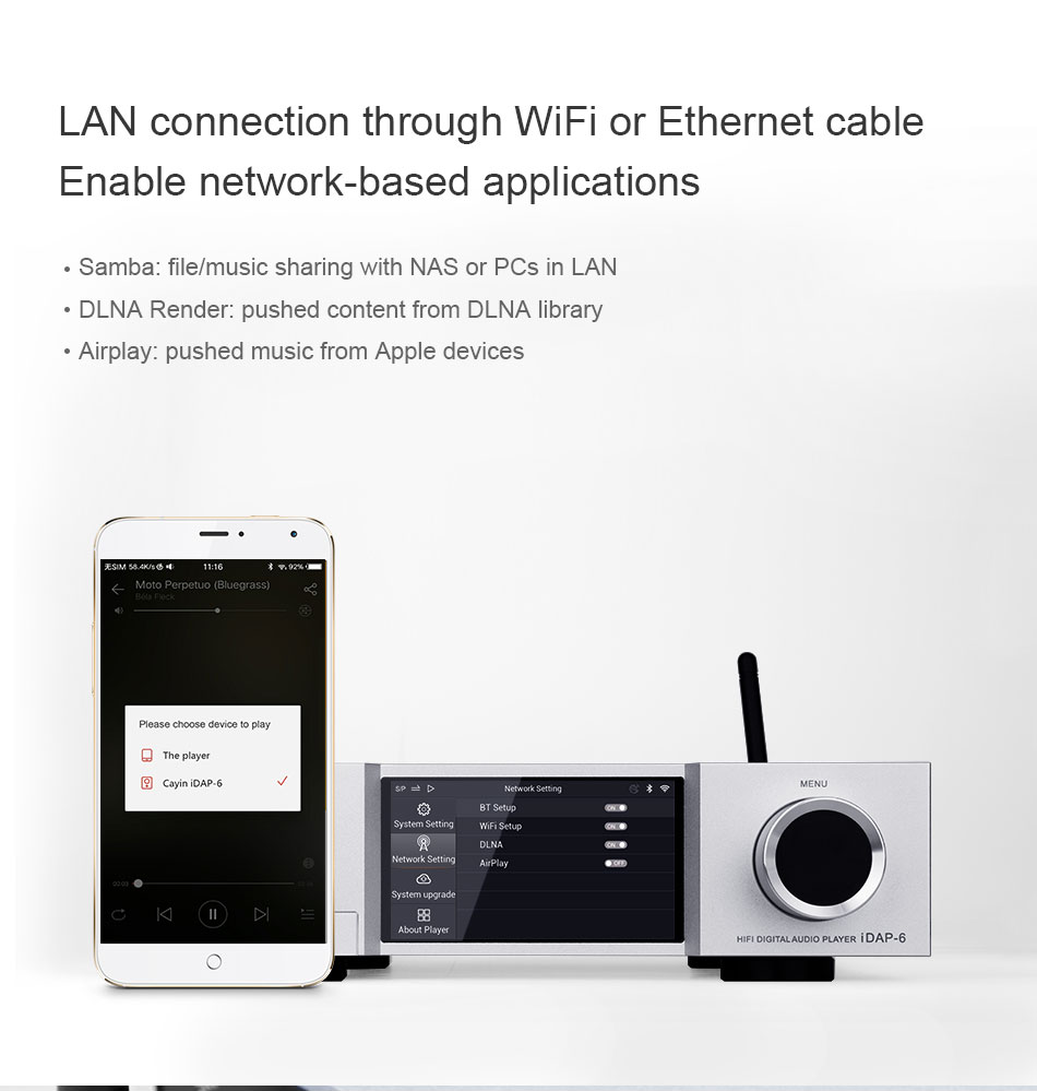 ขาย Cayin IDAP-6 Desktop network player