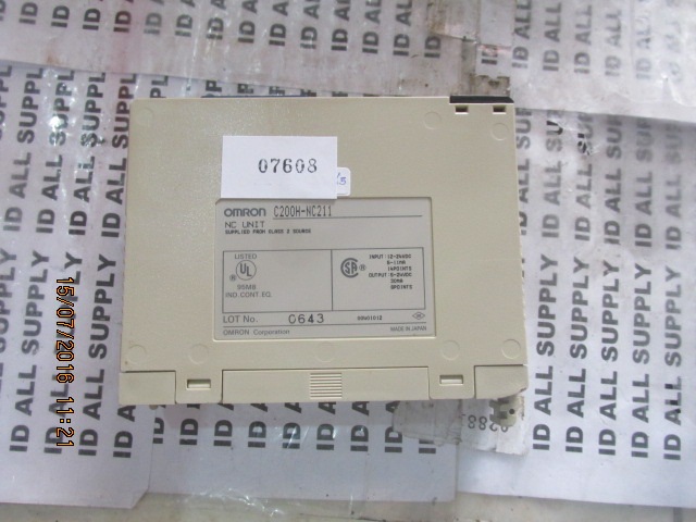 PLC “ OMRON ” รุ่น C200H-NC211