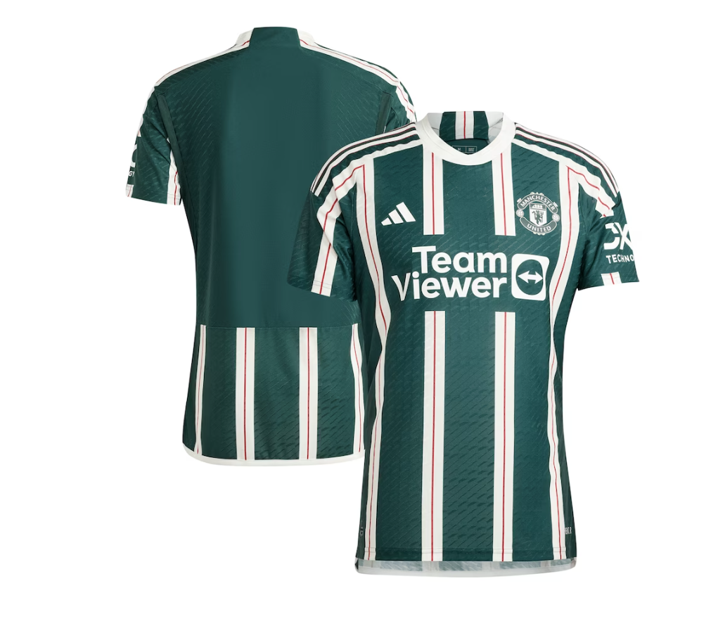 เสื้อแมนเชสเตอร์ ยูไนเต็ด 2023 2024 ทีมเยือนเวอร์ชั่นนักเตะ adidas Away Authentic Shirt ของแท้