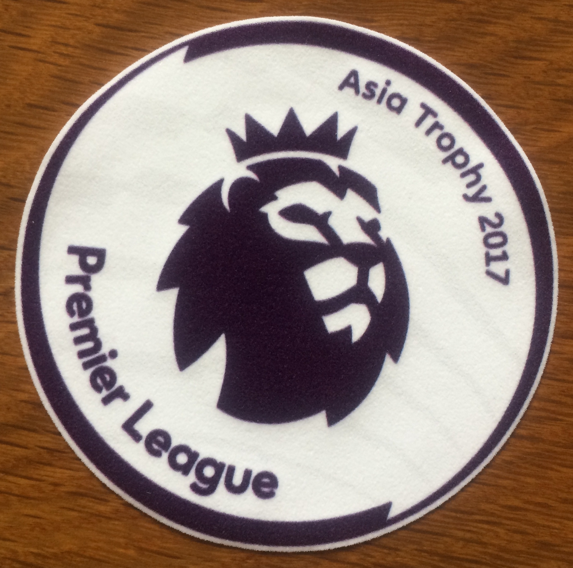 อาร์มสัญลักษณ์ฟุตบอล การแข่งขันฟุตบอลพรีเมียร์ ลีก - PREMIER LEAGUE ASIA TROPHY 2017 PLAYER SIZE ใหม่ / PREMIER LEAGUE Friendly Football Tournament PLAYER SIZE Football Patch/Badge - PREMIER LEAGUE ASIA TROPHY 2017 NEW