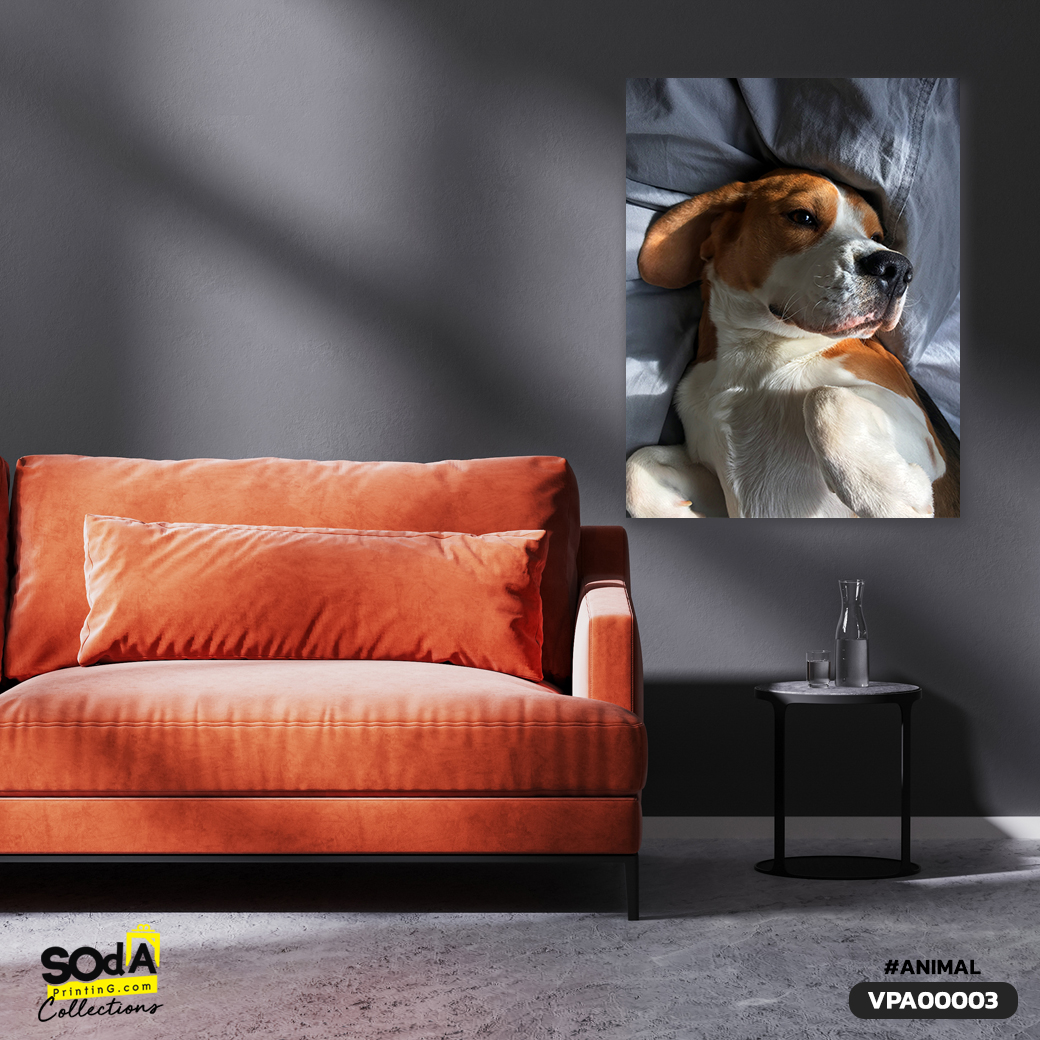 ภาพตกแต่งบ้านสำเร็จรูป Beagle Dog VPA00003 #SOdAcollection #ภาพตกแต่งบ้านสไตล์สัตว์ #สัตว์ #สัตว์เลี้ยง #ANIMAL
