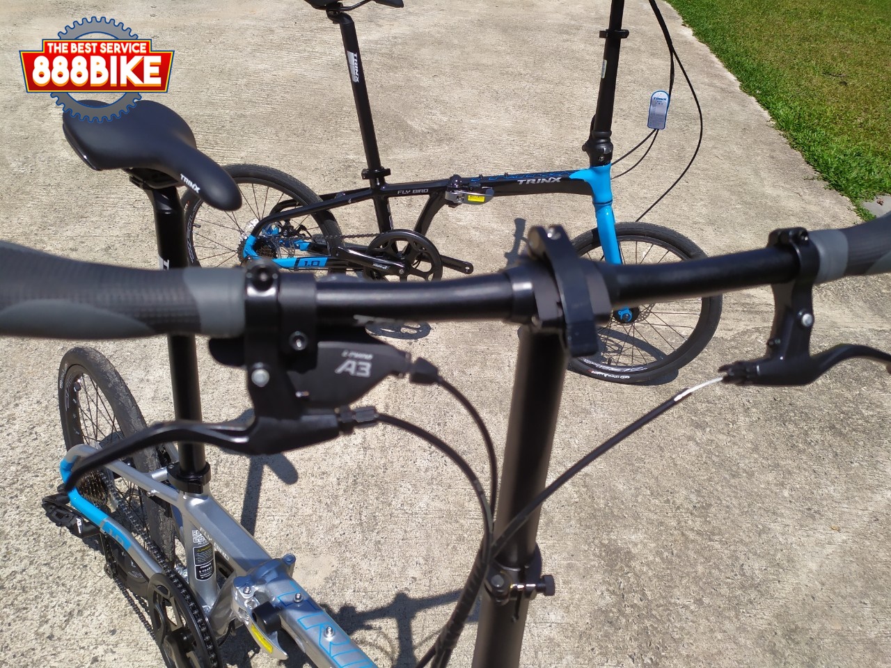 จักรยานพับ TRINX FLYBIRD 1.0-11 เฟรมอลู เกียร์ชิมาโน่ 8 สปีด ล้อ 20 นิ้ว แบร์ริ่ง ปี 2022