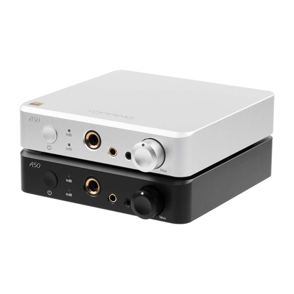 ขาย TOPPING A50 แอมป์หูฟังตั้งโต๊ะกำลังขับสูง รองรับย่านความถี่ 20-200kHz เหนือกว่า Hi-Res
