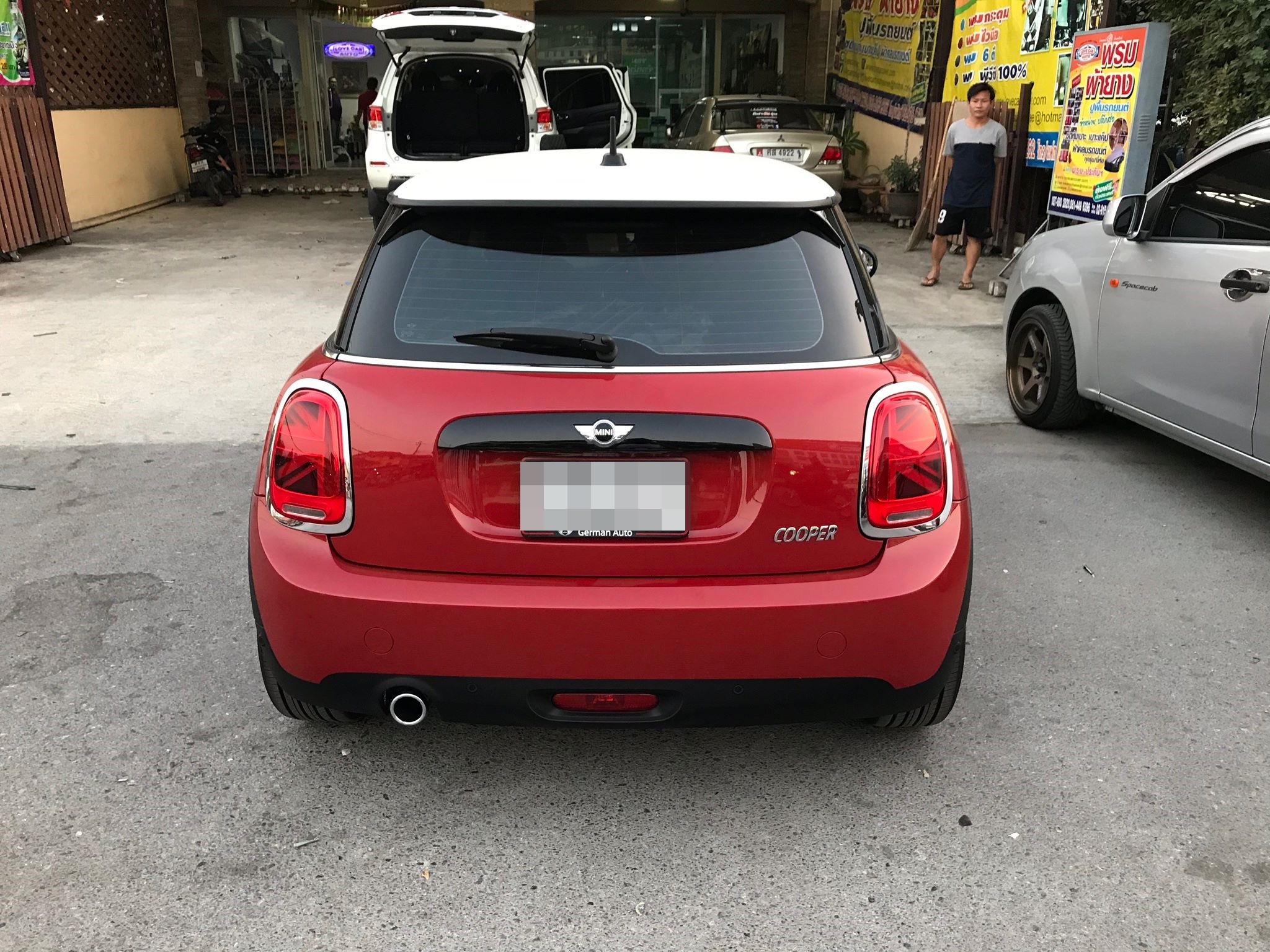 พรมรถยนต์ พรม6D ปูพื้น Mini Cooper F56 เข้ารูป