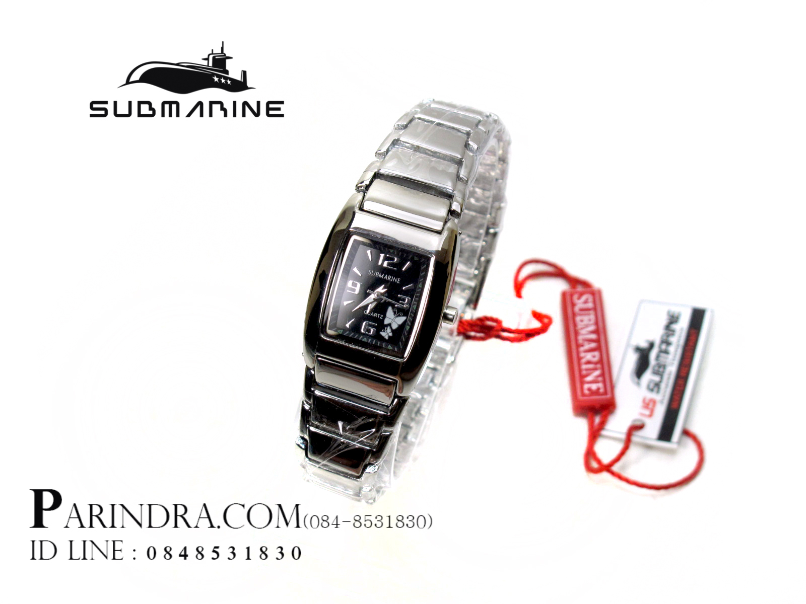 นาฬิกา U.S. submarine รุ่น J042L หน้าปัดดำ