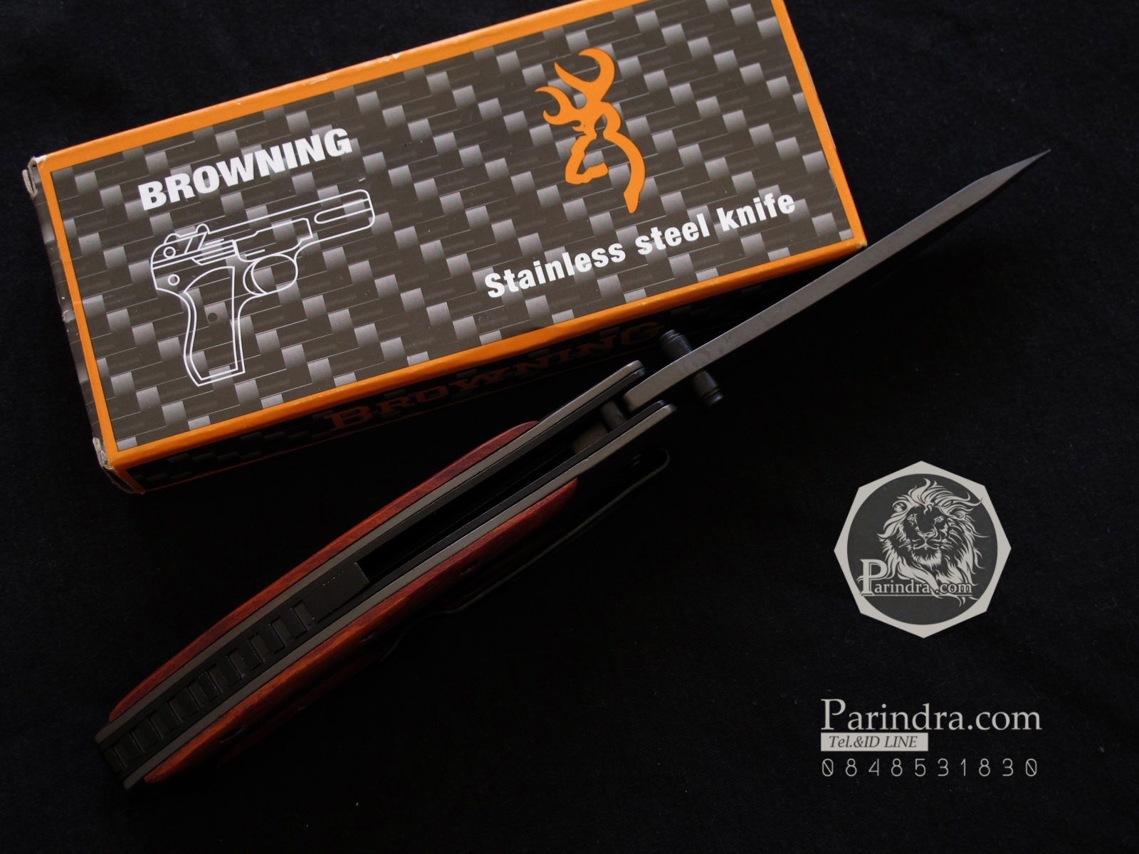 มีดพับ Browning รุ่น DA58 ขนาด 8 5/8 นิ้ว แข็งแรง หนักตัน ทนทานมาก (OEM)