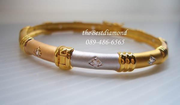 ++BL006+กำไล 3 กษัตริย์แบบ2++เป็นกำไล เงิน ทอง นาก ในวงเดียว พ่นซาตินทุกสี ฝังเพชรเล็กน้อย แต่ดูดี งานสวยมากๆๆ ใส่ติดข้อมือได้เลยนะคะ ดีไซน์สวยมาก