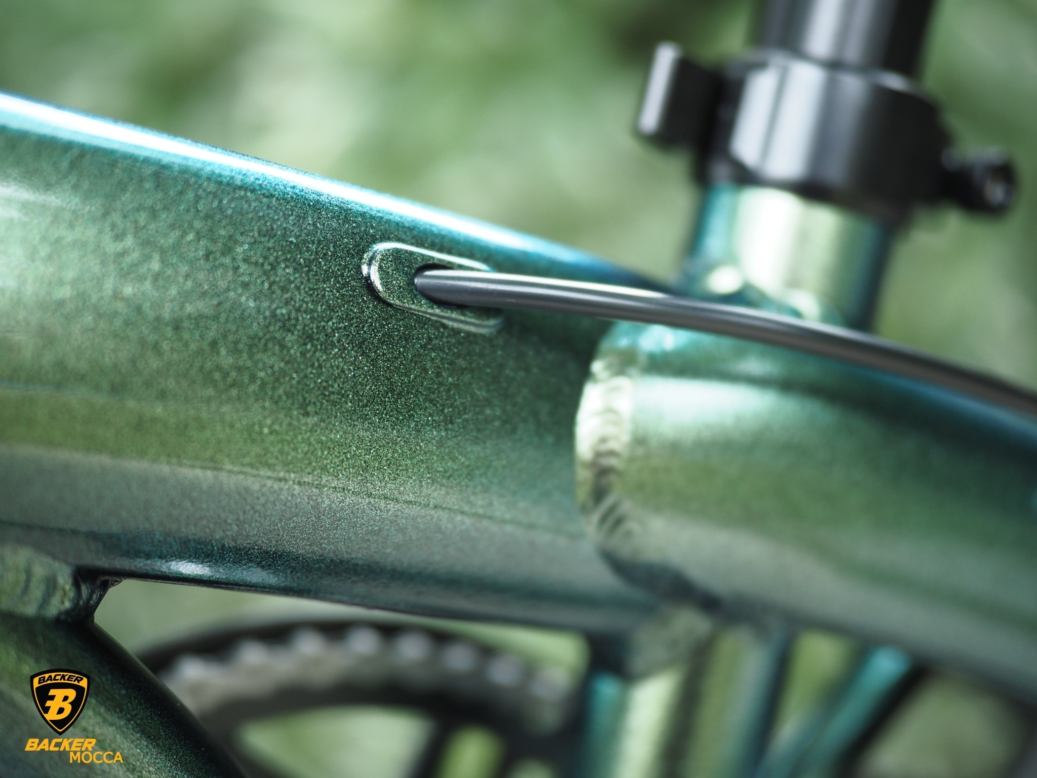 จักรยานพับ BACKER MOCCA เฟรมท้อปอลู เกียร์ SenSah 1*10 สปีด วงล้อ 20 นิ้ว-451 ปี 2021