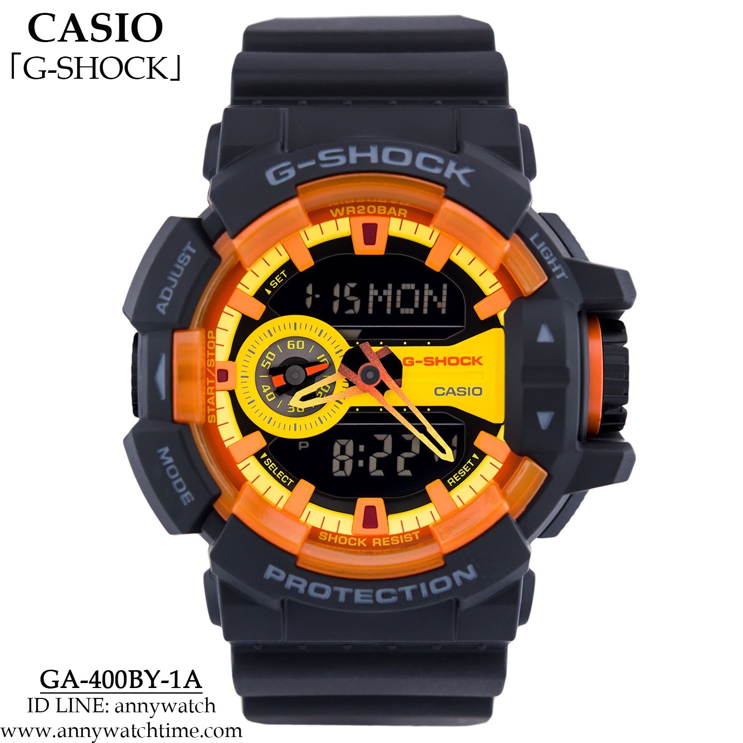 G-SHOCK GA-400BY-1A