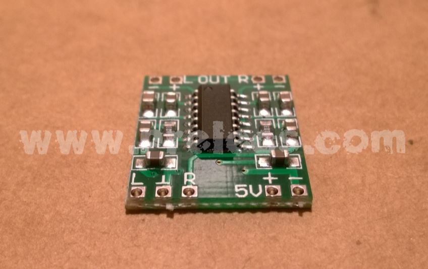 Mini Power Amplifier Class D 3W Stereo