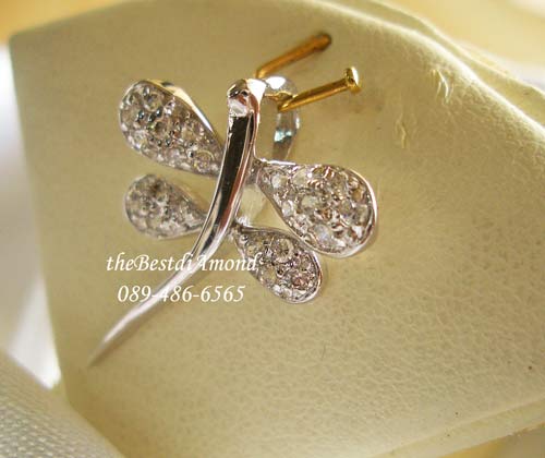 BP420RD+++จี้แมลงปอ+++ จี้รูปแมลงปอ น่ารักมากๆๆค่ะ วางรูปแบบได้สวย ลงตัว เพชรไม่ใหญ่มาก ใส่ไปเที่ยว ทำงานได้สบายๆ ไม่เวอร์เกินไป