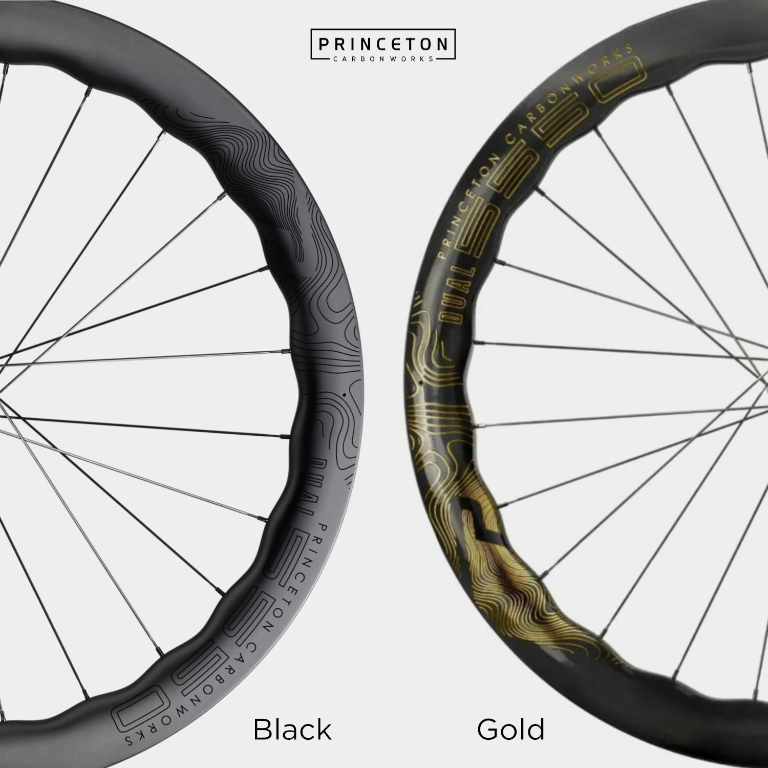 ชุดล้อเสือหมอบดิสเบรค Princeton WAKE 6560DB Carbonworks, ขอบสูง 65มม.