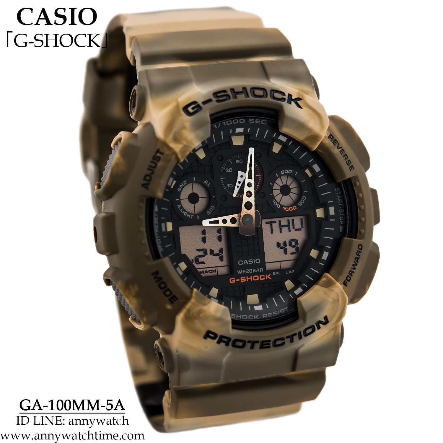 G-SHOCK GA-100MM-5A