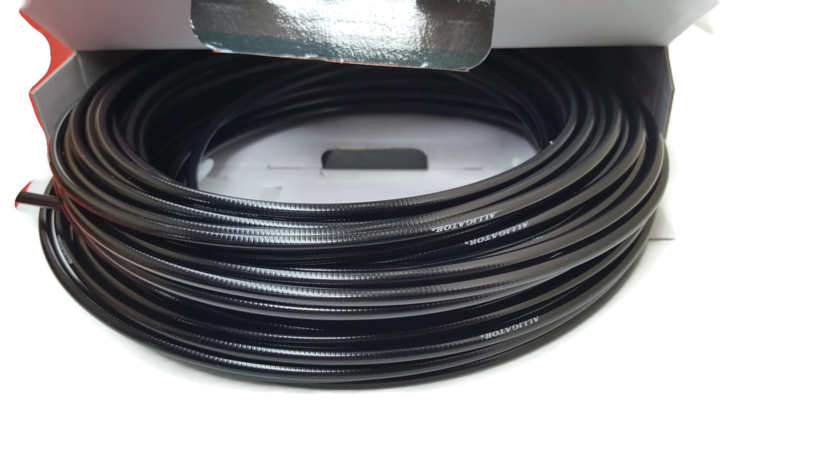 "ALLIGRATOR" ปลอกนอกสายเบลค 5MM, 30เมตร, สีดำ,LY-22030