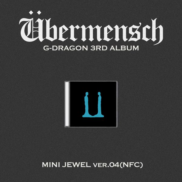 อัลบั้ม G-DRAGON 3rd Album [Übermensch] (MINI JEWEL ver.) (NFC) (VER.04 สีฟ้า) รอ 9 - 14 วัน