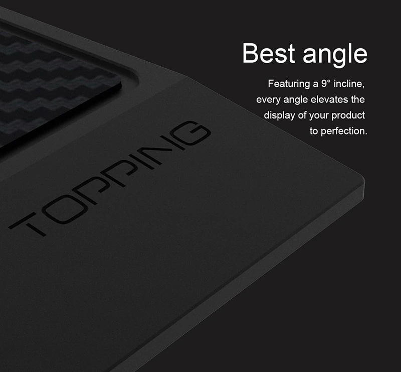 Topping DB2523 ฐานรองเครื่องเสียง Topping ขนาดกลาง จัดแสดงผลิตภัณฑ์ได้อย่างน่าหลงใหล