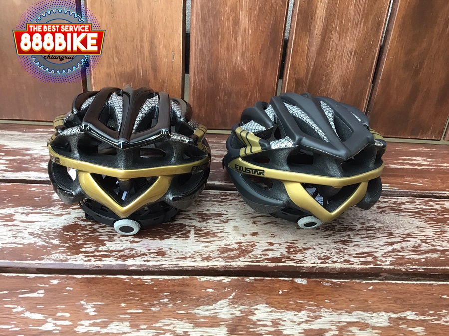 หมวกกันน็อค EXUSTAR รุ่น E-BHM118 + แว่นตาจักรยาน EXUSTAR รุ่น E-CSG17BG(มีเฉพาะดำเงา)