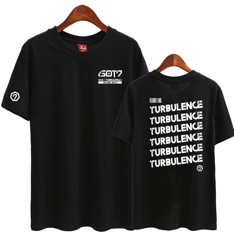 เสื้อยืด (T-Shirt) GOT7 - FLIGHT LOG TURBULENCE