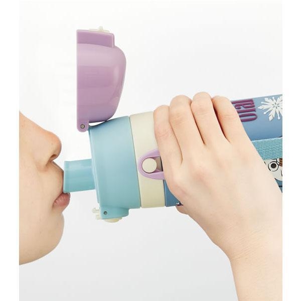 กระติกน้ำสแตนเลส Disney Frozen 3D stainless bottle ขนาด 480 ml.