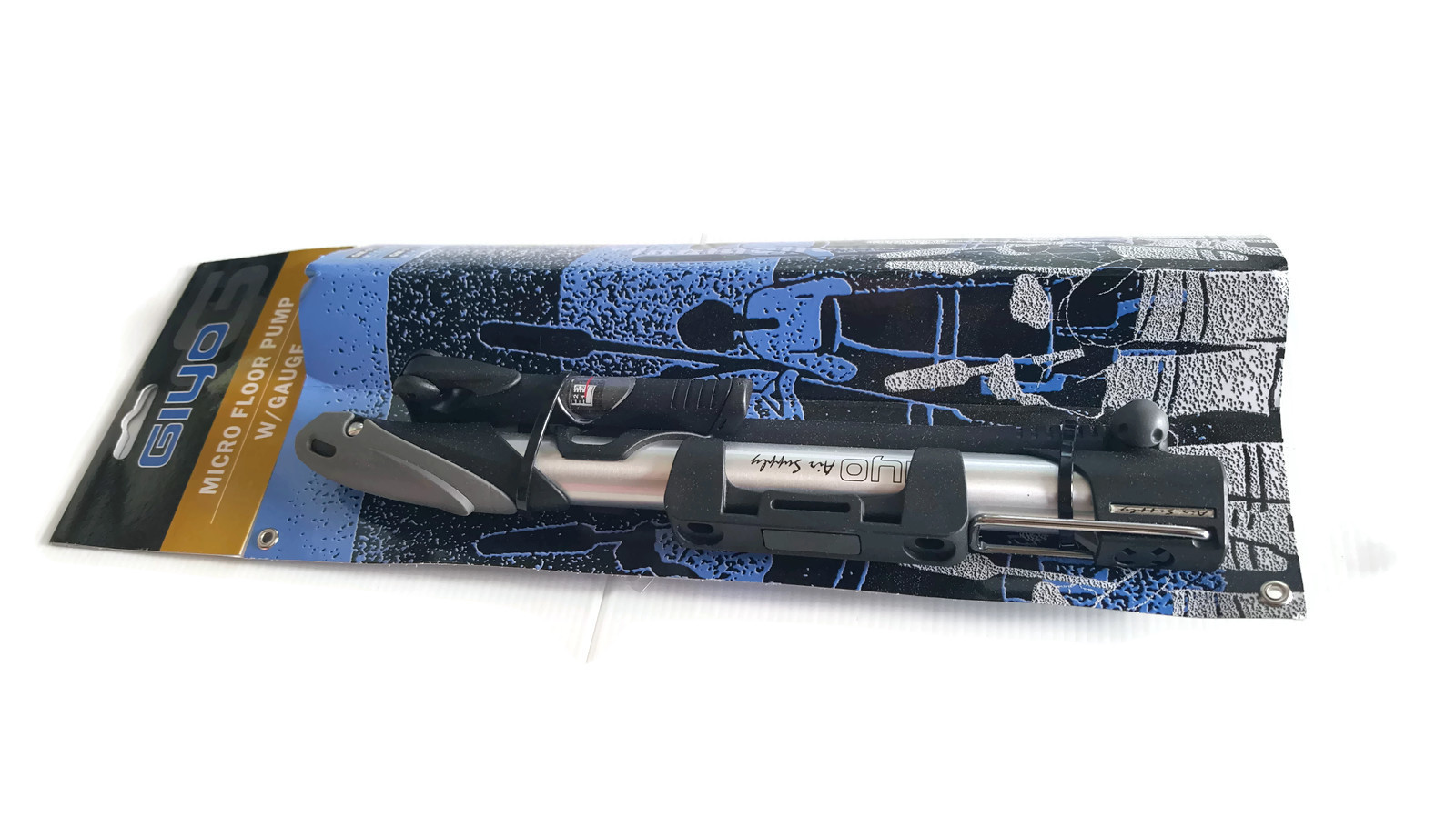 สูบมือพกพา แบบตั้งพื้น Giyo micro floor pump GM-71 (มีเกจ์)