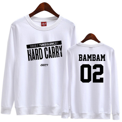 เสื้อแขนยาว (Sweater) GOT7 Hard Carry (ชื่อเมมเบอร์)