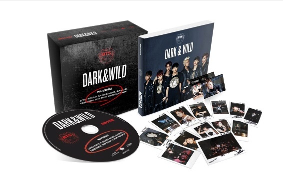อัลบั้ม #BTS 1st Album "Wild & Dark"
