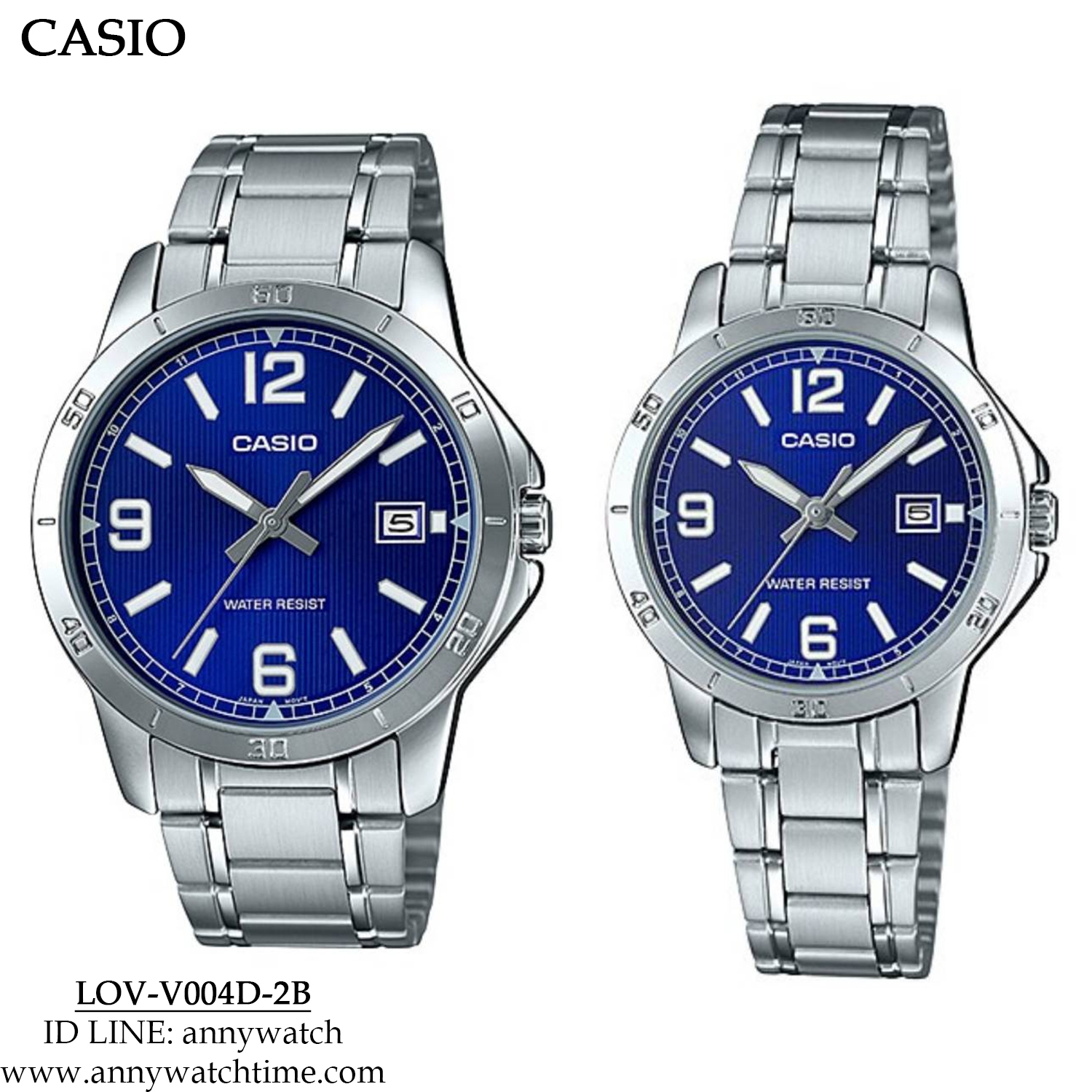 CASIO LOV-V004D-2B