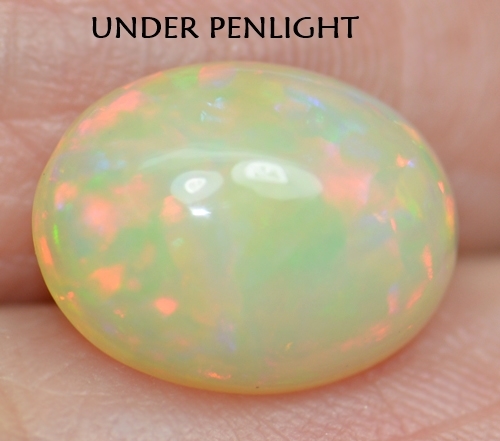 โอปอหลากสี (Multi Opal) 2.92 กะรัตสวยมาก (0622)
