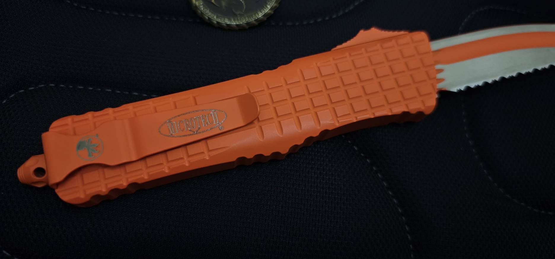 Microtech Auto Combat Troodon Rescue