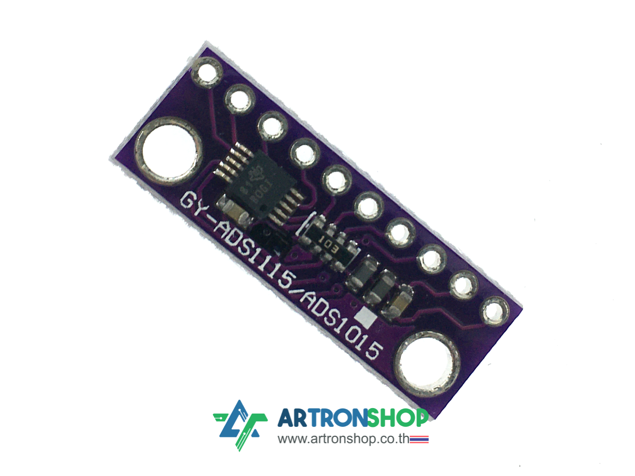 ADS1115 16 Bit ADC 4 channel Module โมดูลอ่านค่าแอนะล็อก
