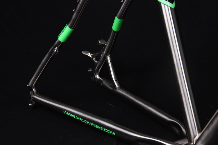 เฟรมจักรยาน PALOMA Licorne เหล็ก Reynolds 520 – สีไทเทเนียม 4 สี รองรับล้อ 26”/27.5” | เฟรมเสือภูเขาคลาสสิก น้ำหนักเบา