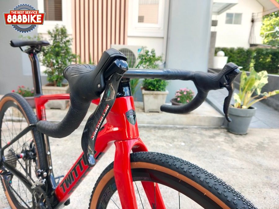 เสือหมอบ Twitter Gravel V2 24 เฟรมคาร์บอน ซ่อนสาย เกียร์ RETROSPEC 2*12 สปีด ล้อ 700C ปี 2022