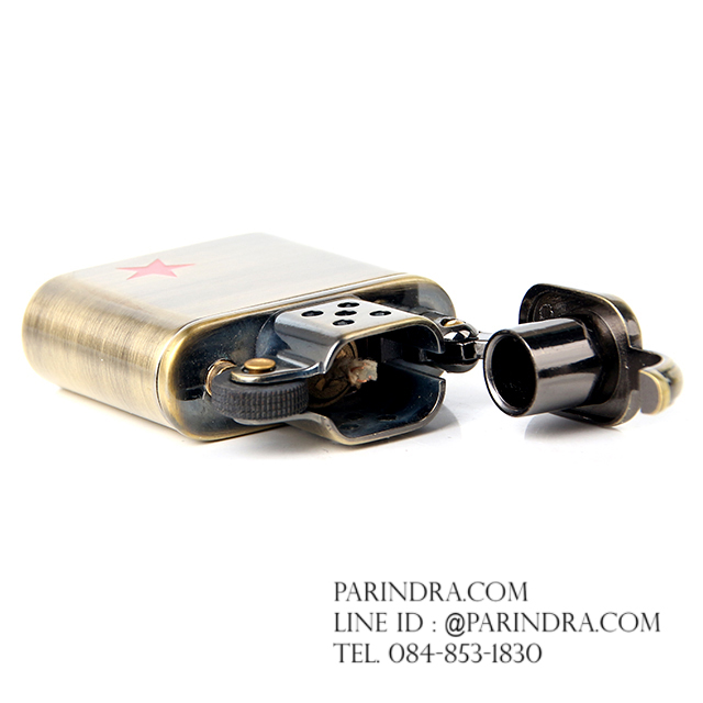 ไฟแช็กน้ำมัน ZORRO Lighter รุ่น Z506-605 ดาวแดงคลาสสิก