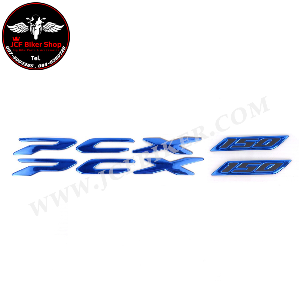 สติ๊กเกอร์โลโก้ 3D HONDA PCX150 ติดได้ทุกรุ่น