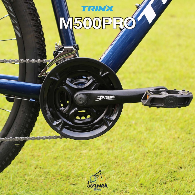 จักรยานเสือภูเขา TRINX M500PRO MTB 29ER เฟรมอลู ชุดเกียร์ 24 สปีด ดุมแบร์ริ่ง ,NEW 2025
