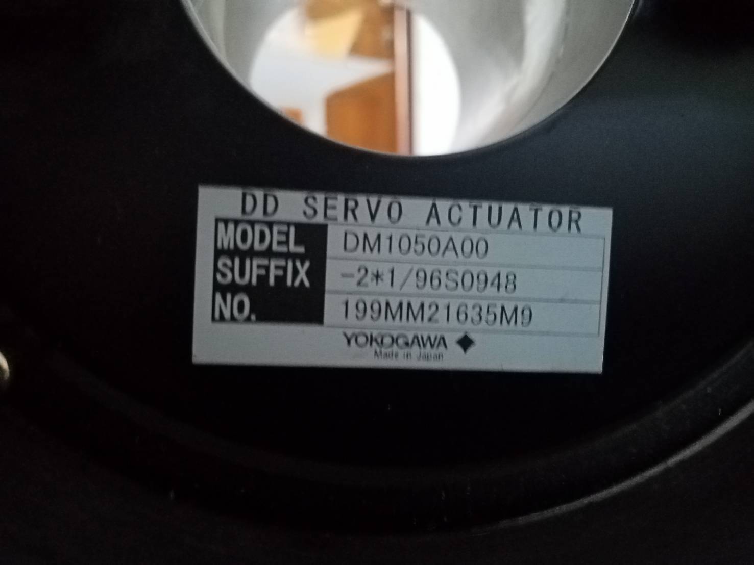 DM1050A00 SERVO MOTOR " YOKOGAWA "