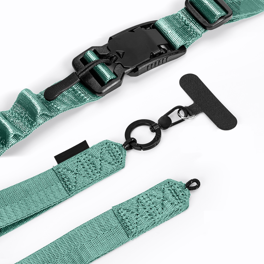 สายคล้องเคสโทรศัพท์ไนล่อน สะพายข้าง(คล้องไหล่) ปรับระดับ รุ่น SY001