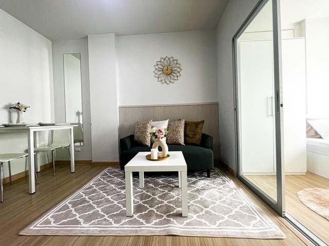 ให้เช่าคอนโด เดอะ คิทท์ ลำลูกกา คลอง 2 ตึก B2 ห้อง 28.68 ตรม.ห้องสวย เฟอร์ครบ พร้อมอยู่