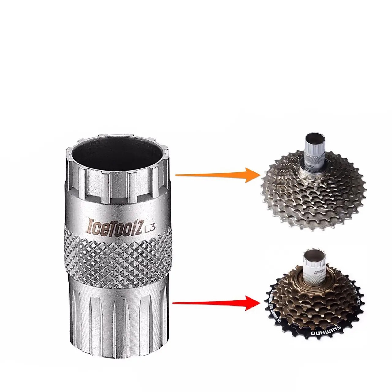 IceToolz freewheel/cassette-remover, lOCKRING tool, 09C5, CP