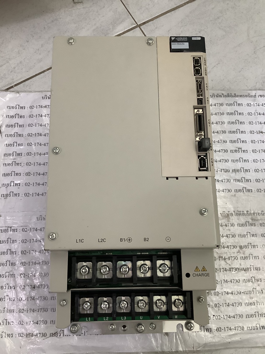 SERVO DRIVE “ YASKAWA ” รุ่น SGDV-550A25A