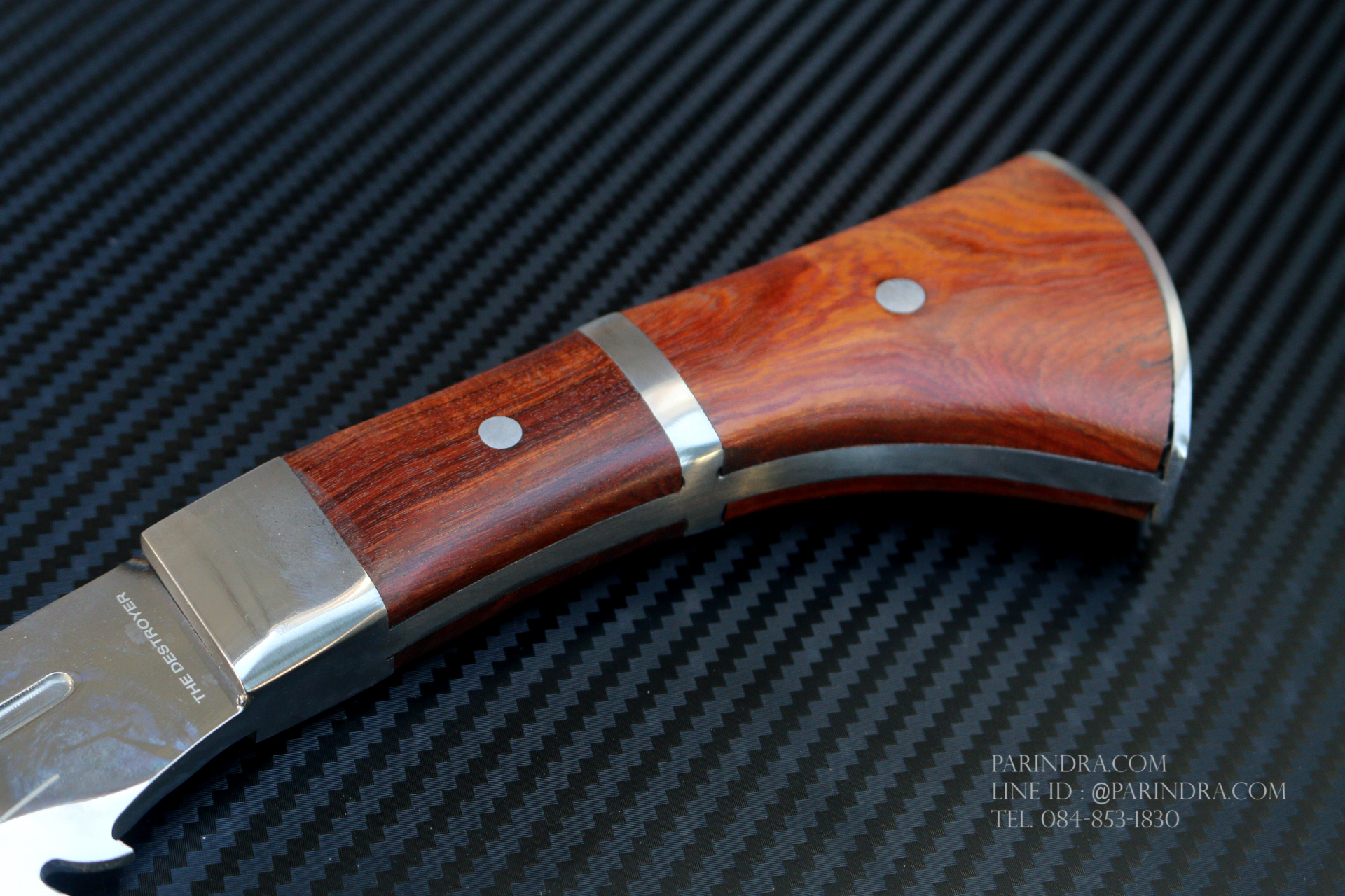 มีดใบตาย มีดเดินป่า ทรงกรูข่าเนปาล Nepal Kukri The DESTROYER