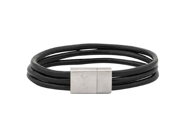 กำไลข้อมือหนังทอตนัมฮอดสเปอร์ส 3 Strand Leather ของแท้